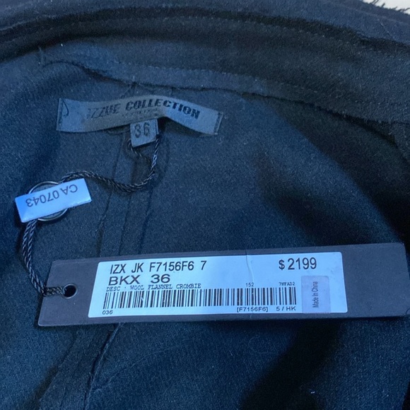 Issue Collection Contemporary Raw Edge Wool Jacket - Picture 5 of 17